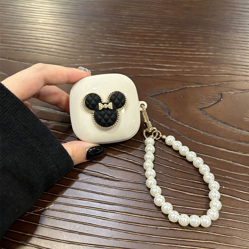 Pink Mini [Pink Shell] + Pearl Bracelet AirPods 2